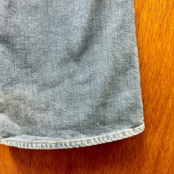 L'AGENCE Bell High Rise Flare Denim Jeans Ashford Wash Light Blue 27 - Picture 7 of 16